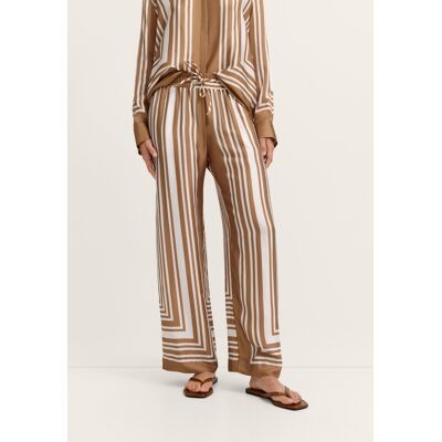Bugatti Damen Vrijetijdsbroek met grafische print van viscose 44 Bugatti Damen Vrijetijdsbroek met grafische print van viscose 44