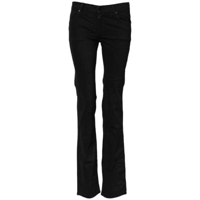 Ermanno Scervino Zwarte Katoen Stretch Flared Bootcut Denim Jeans 28 (Taille) Ermanno Scervino Zwarte Katoen Stretch Flared Bootcut Denim Jeans 28 (Taille)