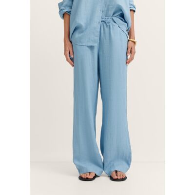 Bugatti Damen Linnen broek Modern Fit met relaxte tailleband 46 Bugatti Damen Linnen broek Modern Fit met relaxte tailleband 46