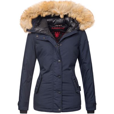 Navahoo Dames Winterjas Laura – Warm, Stijlvol & Met Afneembare Bontkraag XS Navahoo Dames Winterjas Laura – Warm, Stijlvol & Met Afneembare Bontkraag XS