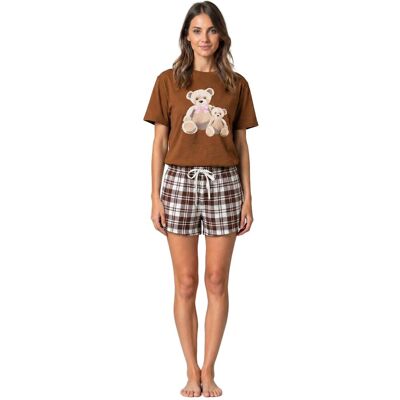 Kruze By Enzo Kruze Dames Pyjama Set - T-Shirt & Shorts XL Kruze By Enzo Kruze Dames Pyjama Set - T-Shirt & Shorts XL