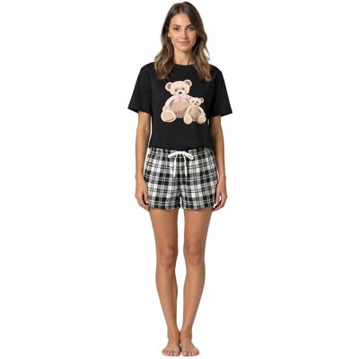 Kruze By Enzo Kruze Dames Pyjama Set - T-shirt & Shorts XL Kruze By Enzo Kruze Dames Pyjama Set - T-shirt & Shorts XL