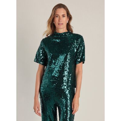 YEST Philomena Essential Tops Teal Green 42 YEST Philomena Essential Tops Teal Green 42