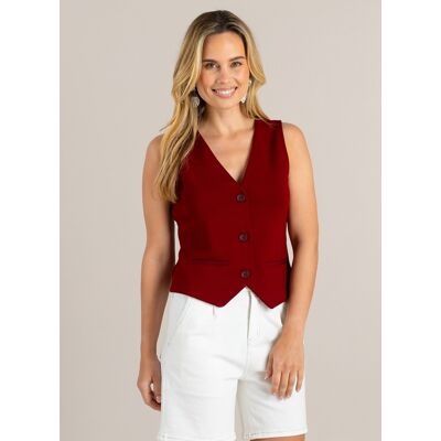 IVY BEAU Givenny Tops Dark Red 42 IVY BEAU Givenny Tops Dark Red 42