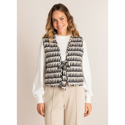 IVY BEAU Sophy Tops Off White/Black 40 IVY BEAU Sophy Tops Off White/Black 40