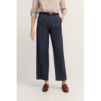 Bugatti Damen Chino met plooi en rechte pijpen 34 Bugatti Damen Chino met plooi en rechte pijpen 34