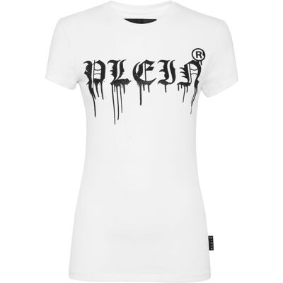 Philipp Plein T-Shirt Ronde Hals Gothic Plein XS Philipp Plein T-Shirt Ronde Hals Gothic Plein XS