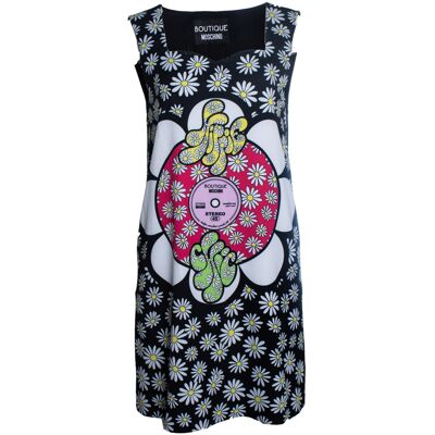 Moschino Pre-owned Boutique Moschino, Zwart mouwloos jurk XS/S Moschino Pre-owned Boutique Moschino, Zwart mouwloos jurk XS/S
