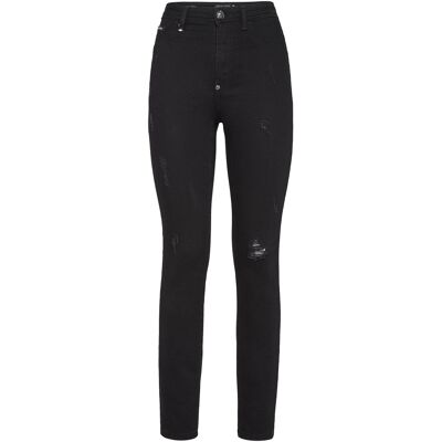 Philipp Plein High Waist Jegging Statement 25 (Taille) Philipp Plein High Waist Jegging Statement 25 (Taille)