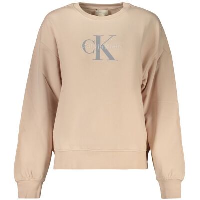 Calvin Klein Roze Katoenen Dames Sweatshirt S Calvin Klein Roze Katoenen Dames Sweatshirt S