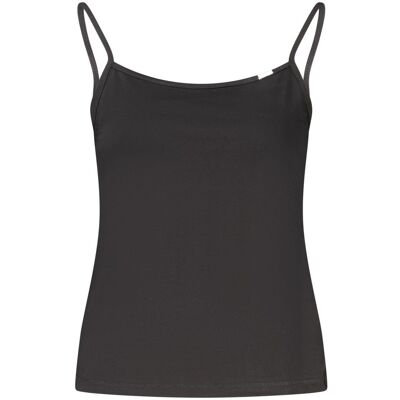 Calvin Klein Zwarte Katoenen Dames Tanktop L Calvin Klein Zwarte Katoenen Dames Tanktop L