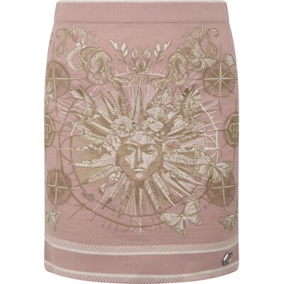 Philipp Plein Knitted Mini Skirt Butterfly Tattoo M Philipp Plein Knitted Mini Skirt Butterfly Tattoo M
