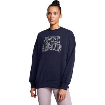 Under Armour Dames/Dames Icon Oversized Sweatshirt (Blauw) 36 Under Armour Dames/Dames Icon Oversized Sweatshirt (Blauw) 36