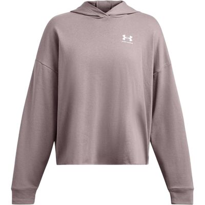 Under Armour Dames/Dames Rival Terrycloth Oversized Hoodie (Grijs) 40 Under Armour Dames/Dames Rival Terrycloth Oversized Hoodie (Grijs) 40
