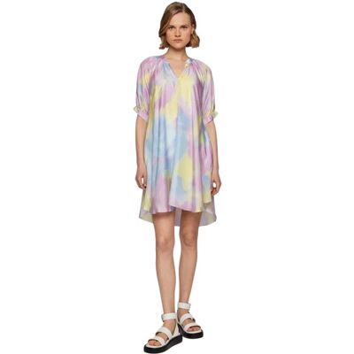 Boss Zijden mini-jurk voor dames (Meerkleurige afdrukken) 34 Boss Zijden mini-jurk voor dames (Meerkleurige afdrukken) 34