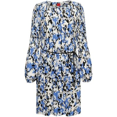 Hugo Damesjurk met lange mouwen van gerecycled polyester (Blauw) 42 Hugo Damesjurk met lange mouwen van gerecycled polyester (Blauw) 42