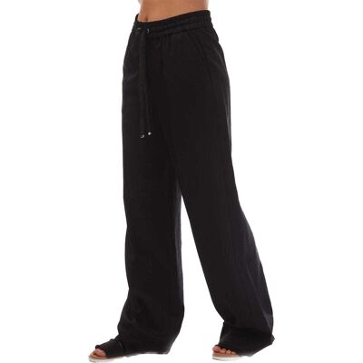 Boss Dames/Dames Relaxed Fit Broek (Zwart) 36 Normaal Boss Dames/Dames Relaxed Fit Broek (Zwart) 36 Normaal