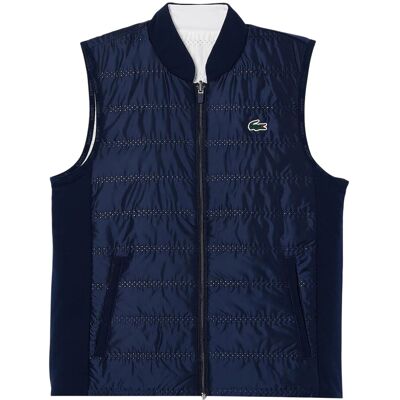 Lacoste Dames/Dames Gewatteerd Slim Gilet (Marine) 36 Lacoste Dames/Dames Gewatteerd Slim Gilet (Marine) 36