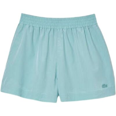 Lacoste Fleece-short met logo voor dames (Blauw) 44 Lacoste Fleece-short met logo voor dames (Blauw) 44