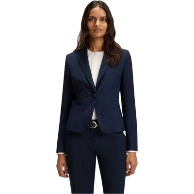 Boss Jarua formele blazer voor dames (Donkerblauw) 38 Boss Jarua formele blazer voor dames (Donkerblauw) 38