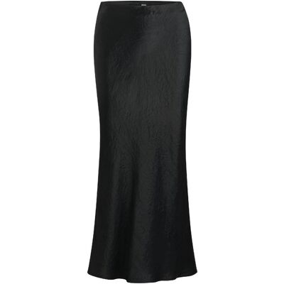 Boss Vesatie gekreukte maxi-rok voor dames (Zwart) 36 Boss Vesatie gekreukte maxi-rok voor dames (Zwart) 36