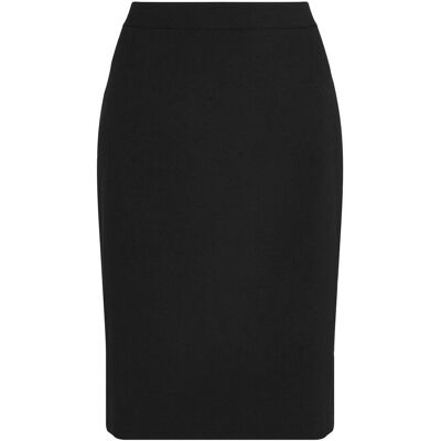 Boss Vilea effen kokerrok voor dames (Zwart) 46 Boss Vilea effen kokerrok voor dames (Zwart) 46