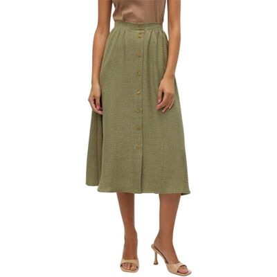 Vero Moda Dames/Dames Laney A-lijn Midi rok (Laurierkrans) 36 Vero Moda Dames/Dames Laney A-lijn Midi rok (Laurierkrans) 36