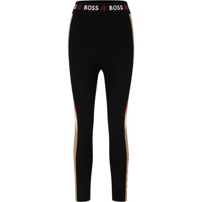 Boss Dames/Dames Elastische Legging Kleurblok (Zwart) 42 Boss Dames/Dames Elastische Legging Kleurblok (Zwart) 42