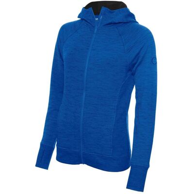Calvin Klein Dames/Dames Raglan Full Zip Hoodie (Yale Blauw) 36 Calvin Klein Dames/Dames Raglan Full Zip Hoodie (Yale Blauw) 36