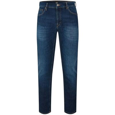 Boss Mannenjeans Maine3, taps toelopend, van denim (Marine) 30/32 Boss Mannenjeans Maine3, taps toelopend, van denim (Marine) 30/32