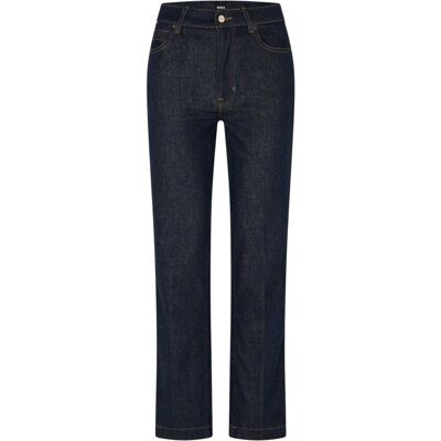 Boss ADA HR-jeans met rechte pijpen voor dames (Blauw) 27 Normaal Boss ADA HR-jeans met rechte pijpen voor dames (Blauw) 27 Normaal