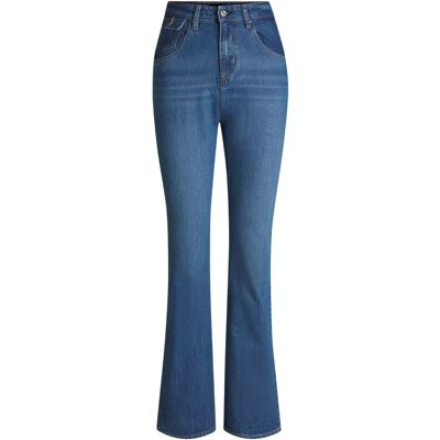 Boss Dames Lyris Denim 5 Pocket Slim Jeans (Lichtblauw) 30/32 Boss Dames Lyris Denim 5 Pocket Slim Jeans (Lichtblauw) 30/32