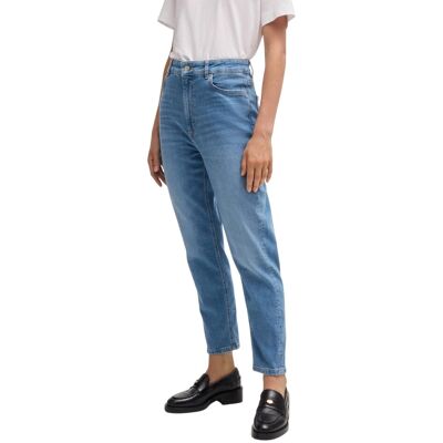 Boss Ruth Denim 5-pocket slim fit jeans voor dames (Helder Blauw) 26 Normaal Boss Ruth Denim 5-pocket slim fit jeans voor dames (Helder Blauw) 26 Normaal