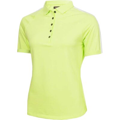Calvin Klein Poloshirt met kraag en korte mouwen voor dames (Kalk) 38 Calvin Klein Poloshirt met kraag en korte mouwen voor dames (Kalk) 38