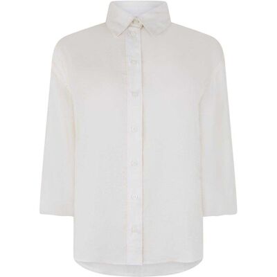 Jack Wills Dames/Dames Zachte Regelmatige Blouse Met Lange Mouwen (Crème) 36 Jack Wills Dames/Dames Zachte Regelmatige Blouse Met Lange Mouwen (Crème) 36