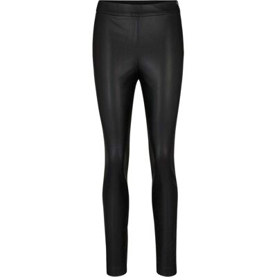 Boss Taslimah skinny broek met wetlook-effect voor dames (Zwart) 36 Boss Taslimah skinny broek met wetlook-effect voor dames (Zwart) 36