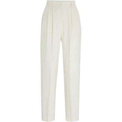 Boss Dames Tefike Broek (Wit) 40 Boss Dames Tefike Broek (Wit) 40