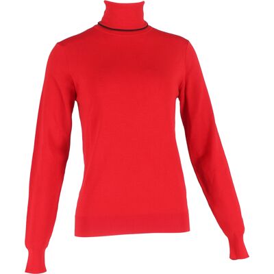 Dior Pre-owned Dior coltrui van rode wol. XS Dior Pre-owned Dior coltrui van rode wol. XS