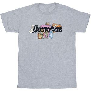 Disney Meisjes Aristokatten Logo Katoenen T-Shirt (Sportgrijs) 7-8J / 122-128cm Disney Meisjes Aristokatten Logo Katoenen T-Shirt (Sportgrijs) 7-8J / 122-128cm
