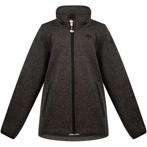 Schmuddelwedda Gebreide fleece jas Meisje grijs melange 8J / 128cm Schmuddelwedda Gebreide fleece jas Meisje grijs melange 8J / 128cm