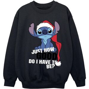 Disney Meisjes Lilo & Stitch Just How Good Sweatshirt (Zwart) 7-8J / 122-128cm Disney Meisjes Lilo & Stitch Just How Good Sweatshirt (Zwart) 7-8J / 122-128cm