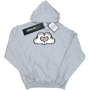 Disney Meisjes Mickey Mouse Loves You Hoodie (Sportgrijs) 5-6J / 110-116cm Disney Meisjes Mickey Mouse Loves You Hoodie (Sportgrijs) 5-6J / 110-116cm