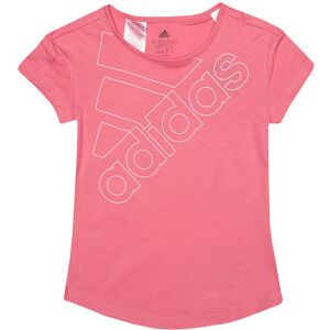 Girl's adidas Junior Essentials Logo T-Shirt in Rose 7-8J / 122-128cm Girl's adidas Junior Essentials Logo T-Shirt in Rose 7-8J / 122-128cm