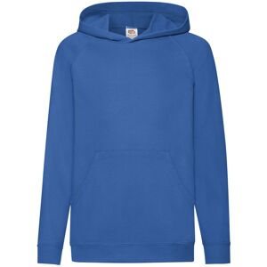 Fruit Of The Loom Kinderen Unisex Lichtgewicht Sweatshirt Met Capuchon / Hoodie (Royaal Blauw) 9-10J / 134-140cm Fruit Of The Loom Kinderen Unisex Lichtgewicht Sweatshirt Met Capuchon / Hoodie (Royaal Blauw) 9-10J / 134-140cm