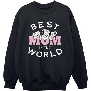 Disney Jongens Sweatshirt 101 Dalmatiërs Beste Moeder Ter Wereld (Zwart) 7-8J / 122-128cm Disney Jongens Sweatshirt 101 Dalmatiërs Beste Moeder Ter Wereld (Zwart) 7-8J / 122-128cm