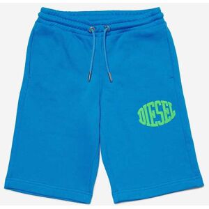 Diesel Jongens Logo Shorts in Blauw 14J / 164cm Diesel Jongens Logo Shorts in Blauw 14J / 164cm