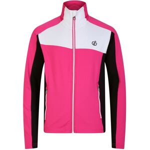 Dare 2B Kinder/Kinder Emergent Core Stretch Midlayer (Puur Roze/Zwart) 7-8J / 122-128cm Dare 2B Kinder/Kinder Emergent Core Stretch Midlayer (Puur Roze/Zwart) 7-8J / 122-128cm