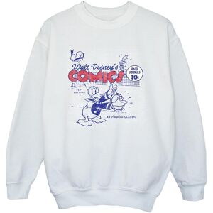 Disney Jongens Donald Duck Comics Sweatshirt (Wit) 12-13J / 152-158cm Disney Jongens Donald Duck Comics Sweatshirt (Wit) 12-13J / 152-158cm
