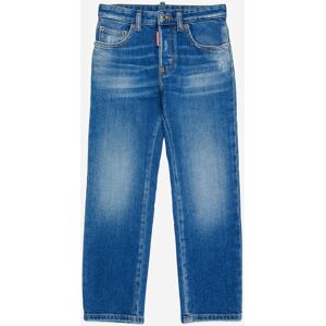 Dsquared2 Kinderen 642 Jeans in Blauw 14J / 164cm Dsquared2 Kinderen 642 Jeans in Blauw 14J / 164cm