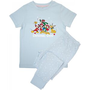 Disney Meisjes Kerstmis Crew Minnie Mouse Sterren Lange Pyjama Set (Babyblauw) 6-7J / 116-122cm Disney Meisjes Kerstmis Crew Minnie Mouse Sterren Lange Pyjama Set (Babyblauw) 6-7J / 116-122cm